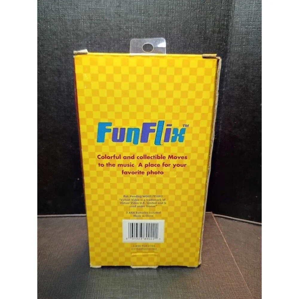 Fun Flix Insert Dog Photo Aninimated Musical Picture Frame By Virtual Video U.K.